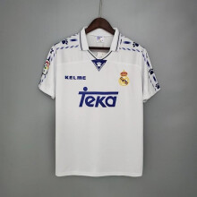 REAL MADRID 1996 - 1997 Tuta da allenamento HOME Retro Sport Shirt Uomo L