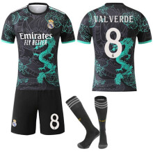 (16)Tuta sportiva Real Madrid Numero 8 Valverde Compatibile con Fydiq[YDE] 16