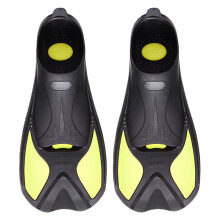 Snorkel Fins Short Blade Full Foot Adult Adjustable Non-Slip Sole Swimming Flippers For Snorkeling Diving