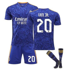 (XL)Real Madrid Away Kit Royal sport tracksuits sport tracksuit T-Shirt 22/23 Adulti Bambini - Stock