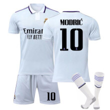 (XXL (185-190cm))Tuta sportiva Real Madrid Fc Kit divise sportive Set MODRIC 10 XXL (185-190cm)