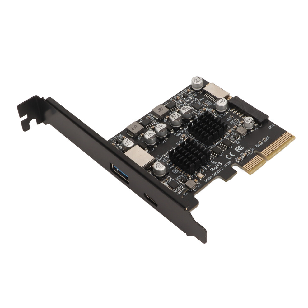 Pcie Type C 10Gbps Usb3.2 Expansion Card With Plated Pin Gold 4661354643921