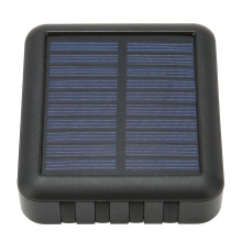 20000mAh Solar Powerbank mit 4 USB-Ports, wasserdicht, tragbar, schwarz