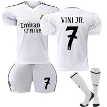 (adulto S)Maglia Home Real Madrid Bambini Vinicius No. 7 VINI JR no. 7 VINI JR adulto S