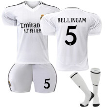 (adulto M)Tuta sportiva Real Madrid Home n. 5 Bellingham n. 5 adulto M