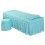 Soft Beauty Massage Bed Sheet Set With Pillowcase And Stool Cover Blue 1
