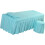 Soft Beauty Massage Bed Sheet Set With Pillowcase And Stool Cover Blue 2