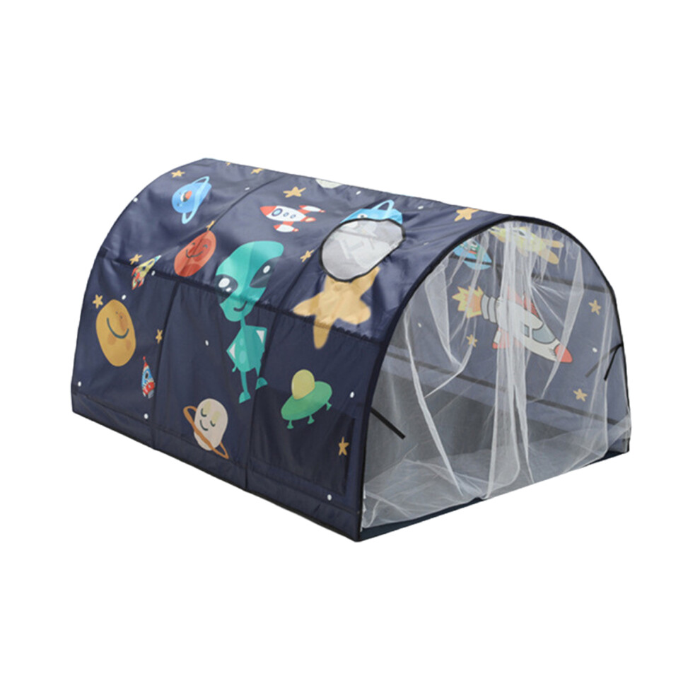 (A) Play Tents For Boys Easy Assemble Castle Playhouse Kids Bed Tent Bed-image-OPC-PMFHWH8-NEW