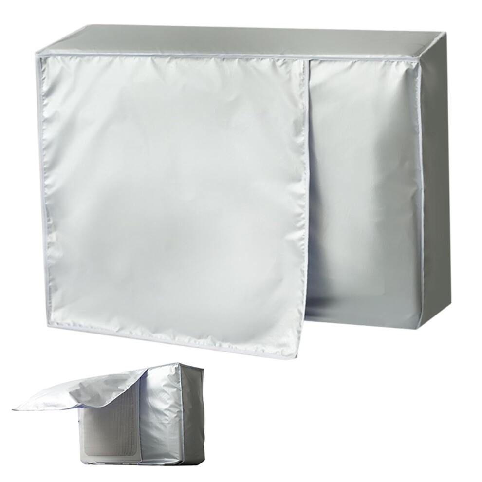 Air Conditioner Covers Outdoor Unit 38X16x28 Waterproof Dustproof Sunproof Mini Split 2P Outside Ac Units With Ties 9084446596120