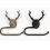Stag Head Toilet Roll Holder | Industrial Rustic Metal | Grey 2