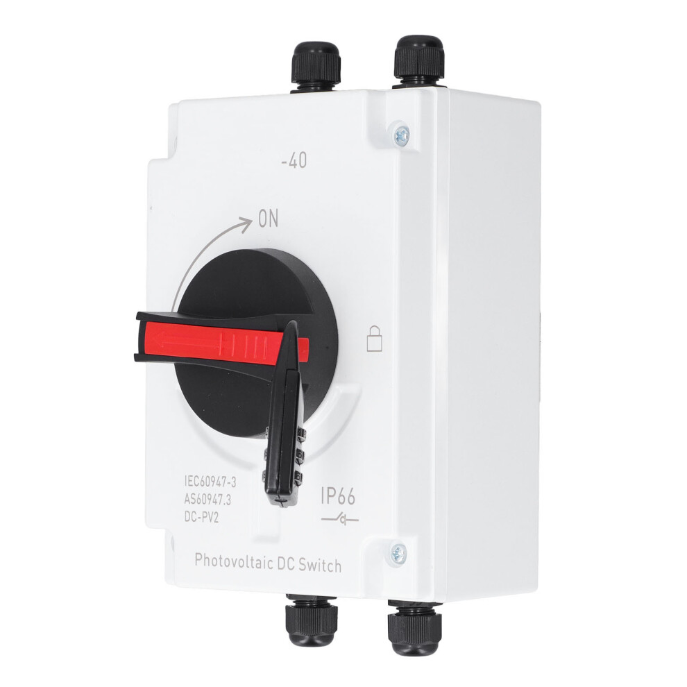 Dc 1200V 32A Solar Pv Isolator Switch Ip66 Waterproof Photovoltaic Disconnect 9481354646167