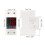 Self-Resetting Over Under Voltage Protector 63A Adjustable AC220V 12