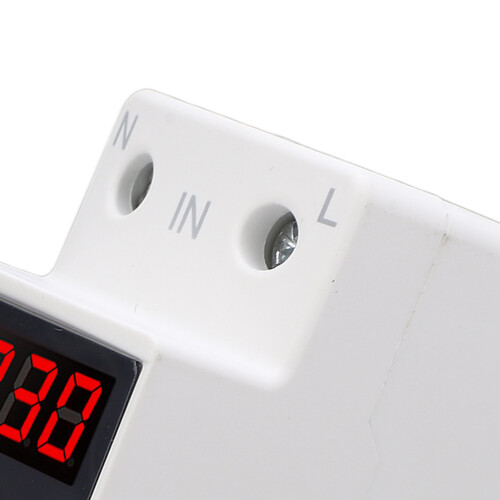 Self-Resetting Over Under Voltage Protector 63A Adjustable AC220V 2