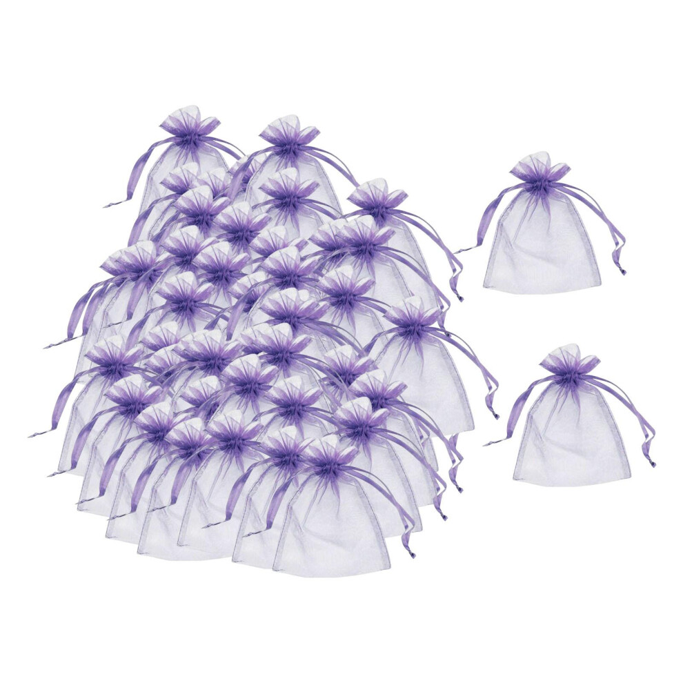 (Purple, 10x12cm) 100pcs Drawstring Netting Barrier Protections Bags Garden Growth-image-OPC-PMFJ2FY-NEW
