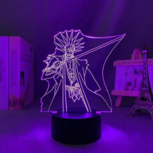 Lampada da tavolo a LED Shxx Kenpa Zaraki Anime 3D S per la casa R Rative Xmas Manga Xq-3d6-387