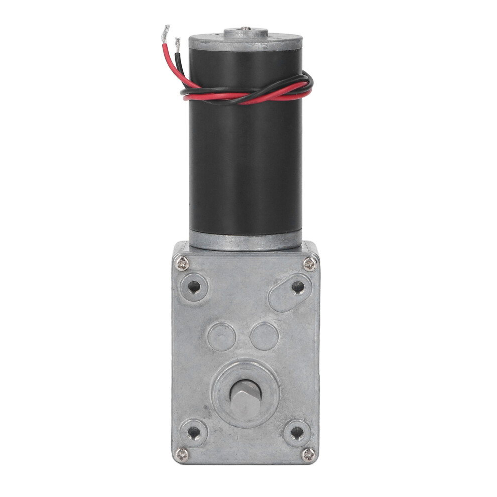 Aluminum Brass 24V Dc Geared Motor 350Rpm Self Locking Forward Reverse Rotation 4981354647911