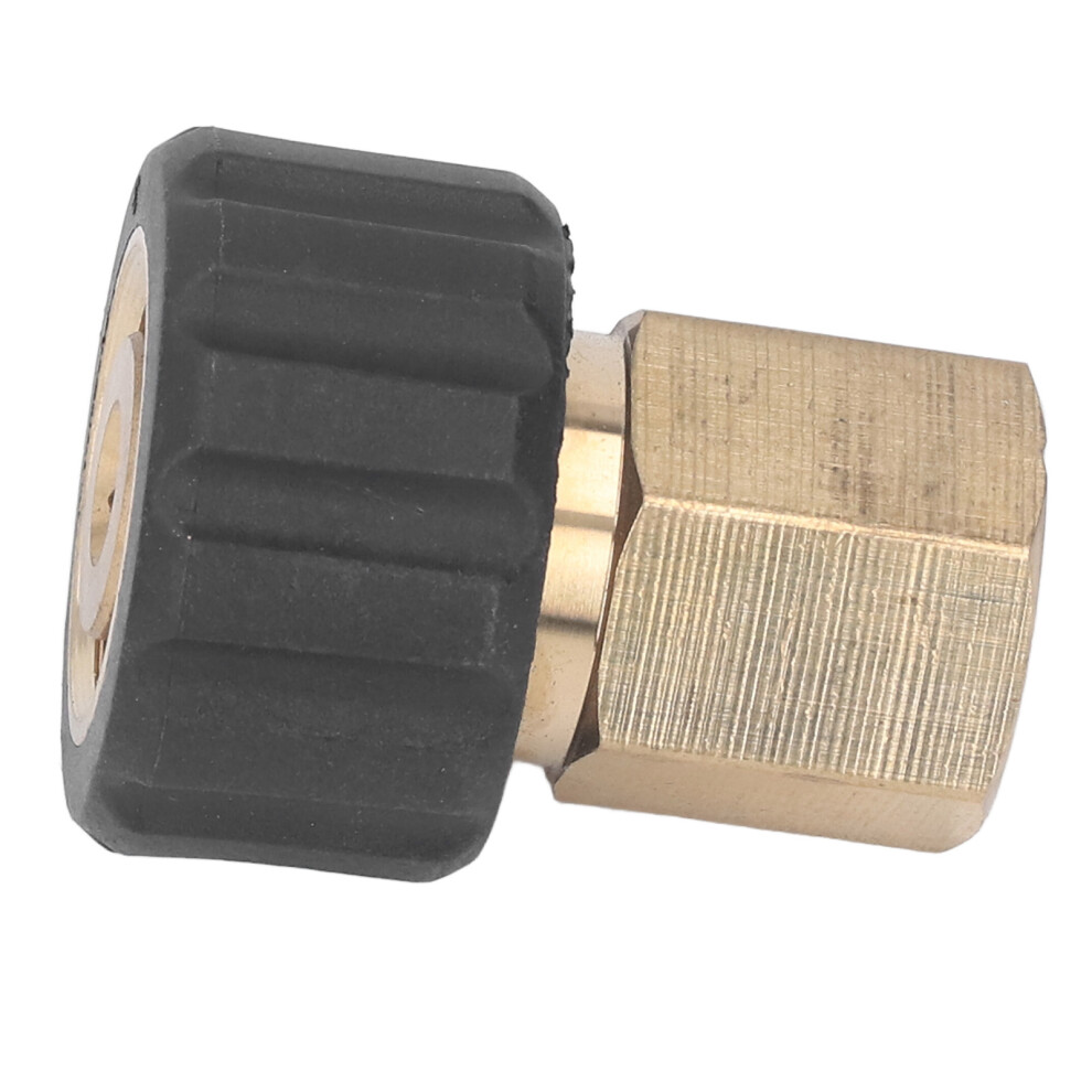 Pressure Washer Adapter Gun Hose Connector 5000 PSI Brass G3/8 to M22-image-OPC-PMFJ6VY-NEW