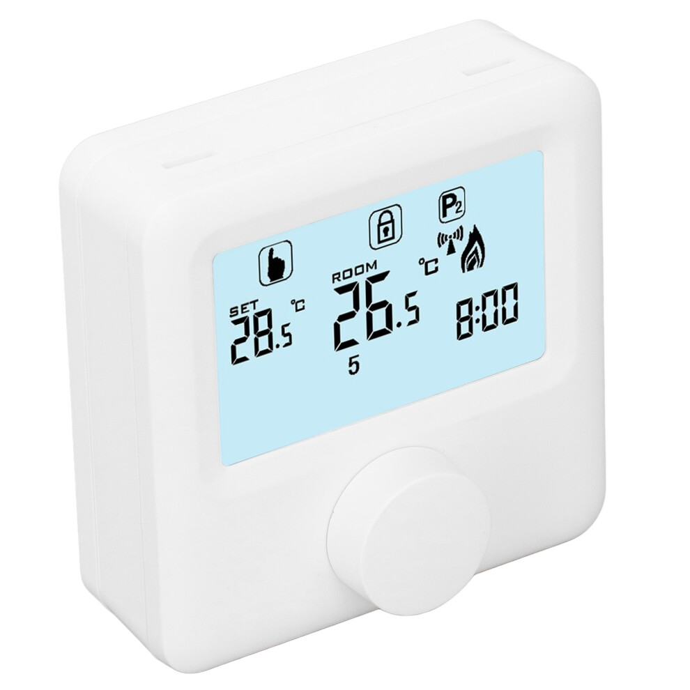 Digital Lcd Temperature Controller 30-230Vdc Programmable Thermostat White 8131354648470