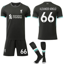 Tuta sportiva (XS) Liverpool NO.66 Alexander-Arnold sportiva per ragazzi con tute sportive, pantaloncini,