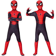 (120 cm) Spider-Man Far From Home Spiderman Cosplay Tuta Bambini Adulti L 120 cm