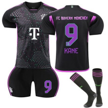 (10-11 ans) Nouveau maillot extérieur du Bayern Munich 2324 pour enfants, numéro 9, taille 10-11 ans