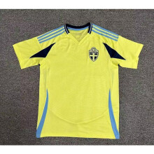 (M)La maglia sportiva casalinga della nazionale svedese M