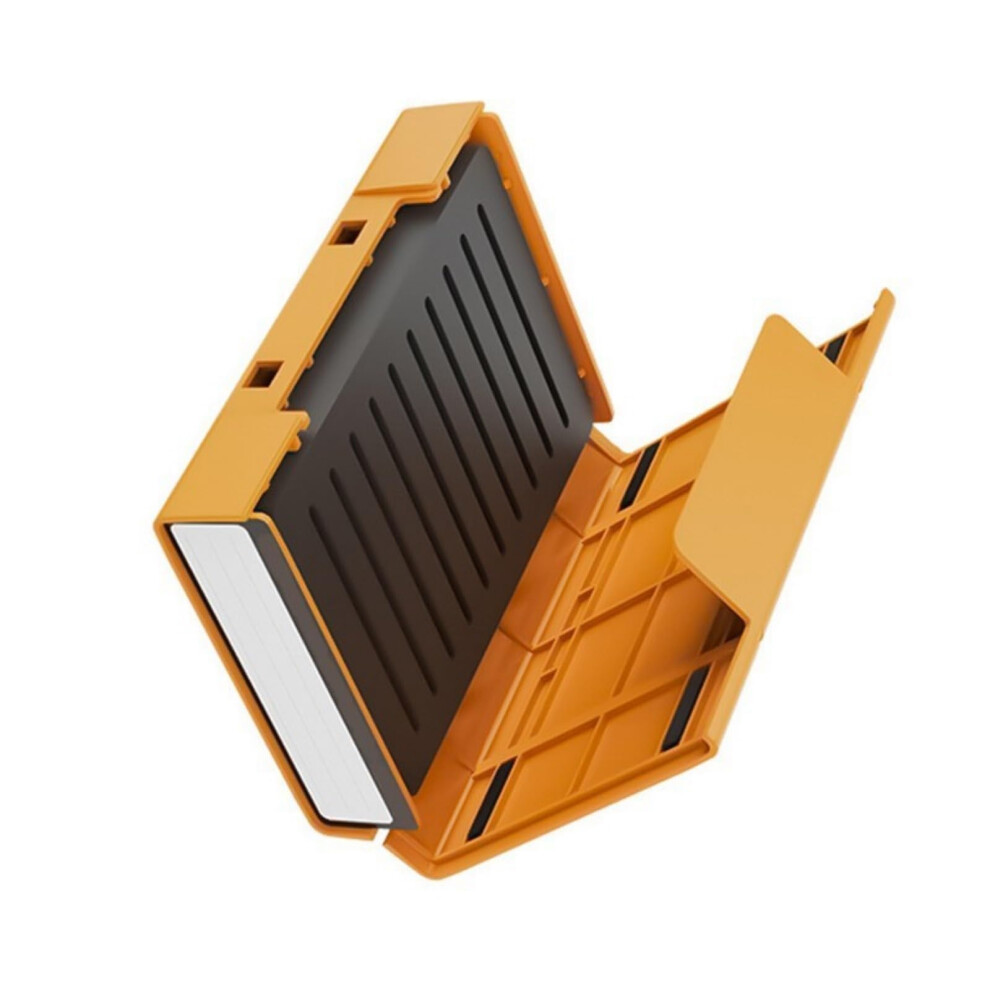 Hard Disk Storage Box Fits 4X2.5 Inch Or 1X3.5 Inch Drives, Holds 10 Disks For Travel Organization 9084446596540