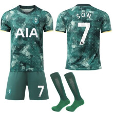 (16)Maglia da trasferta del Tottenham Hotspur per bambini e adulti 2024-2025, maglia sportiva n. 7 SON