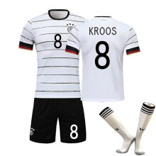 Pantaloncini da allenamento in maglia sportiva tedesca, vestibilità tuta nuova stagione 20 KROOS 8