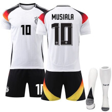 (26) Camiseta deportiva local para niños de la UEFA Euro 2024 Alemania n. 10 Musiala - Perfect 26