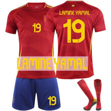 (18) Conjunto deportivo infantil UEFA Euro 2024 España Local N.º 19 LAMINE YAMAL - Perfect Home 18