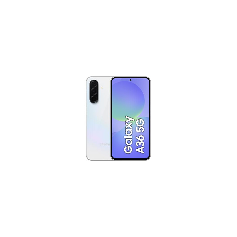 Samsung Galaxy A36 (A366b-Ds, 5G) (256Gb+12Gb, Awesome ) White 5060220199415