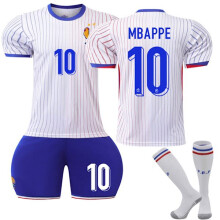 (Erwachsene Größe L) UEFA Europameisterschaft 2024 Frankreich Auswärtstrikot für Kinder, Sporttrikot
