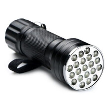 (90)UV-Taschenlampe mit 21 LED-Lampen 395NM-FA12-90