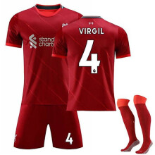 (L)Virgil Van Dijk Sport-Shirt-Set für Erwachsene, Herren-Shirt 2021-1 L
