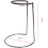 Wine Lover's Essential Decanter Drying Stand Upside-Down Use Compact Size, Compatible With Most Decanters 2
