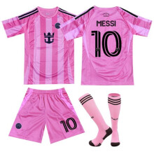 (#M)Xbi- 2526 New Miami Home Pink Sport-Trainingsanzug Trainingsanzug 10 MESSI #M