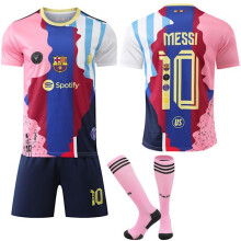(26)Xbi- 2526 Retro Nr. 10 Messi Real Madrid Jubiläumsausgabe Vereinssport Trikotset 10 MESSI 26