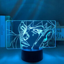 XYC 3D Lampe Anime Adventure Rohan Kishibe Kerze Geburtstagsgeschenk für Ihn JoJo LED-Licht Manga Anime