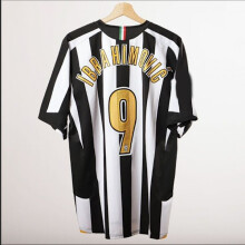 (L)Zlatan Ibrahimovics Karriere-Sporttrikot Top T-Shirt 05-06 Juventus L