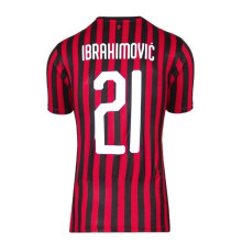 Zlatan Ibrahimovics Karriere-Sporttrikot Top T-Shirt 19-20 AC Mailand 19-20 AC Mailand 19-20 AC Mailand