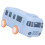 Wasserflasche in Busform, 360 auslaufsicher, 4