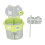 Niedliche Wasserflasche, 780 ml, doppelt 5
