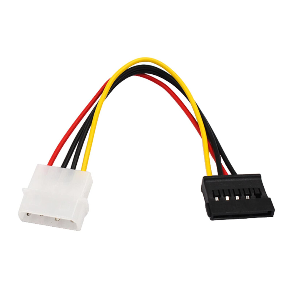 4Pin Ide To Power Conversion Line Molex To 15Pin Sata Power Adapter For Desktop Hard Drives Ide Converter Cord 9393856602780
