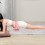 Portable Hip Belt for Deep Thrust Training and Lunges With Dumbbells Pink 4