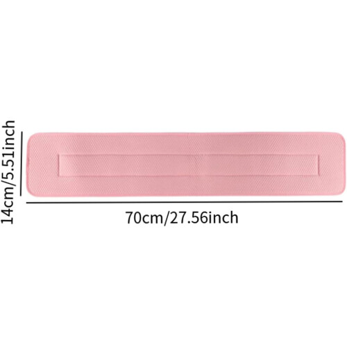 Portable Hip Belt for Deep Thrust Training and Lunges With Dumbbells Pink 2