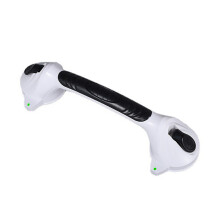38,1cm – 3,2cm Durchmesser, selbstklebend, grau, Badezimmer-Haltegriff, Sicherheits-Balance-Handlauf, tragbarer Hilfsmittel, Duschgriff(Schwarz)