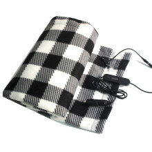 Electric Car Blanket, 12V Heated Travel Blanket, 59x43 inch Travel Throw for Car, Truck & RV-for Cold Weather, Tailgating & Emergency Kit