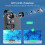200X Cell Phone Microscope Accessory, Window Microscope, Portable Mini Digital Microscope With LED Light, Universal Clip 5