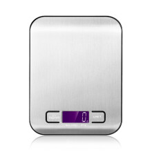 Kitchen Electronic Scale - Baking Scale, Portable Food Scale, 5kg Mini Gram, Commercial Stainless Steel Platform Scale
